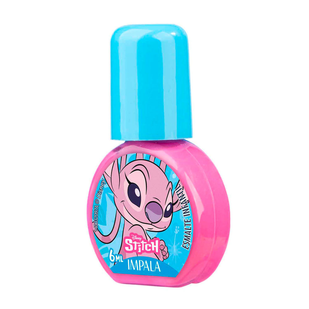 Esmalte Impala Disney Stitch Rosa Amizade de Outro Planeta 6ml em Oferta na Shopee