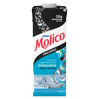 Leite UHT Molico +Proteína Zero Lactose 1L em Oferta na Shopee