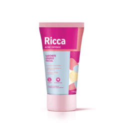Sabonete Liquido Facial Skin Care Maquiagem Vegano Limpa Controla Oleosidade Ricca