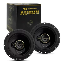 Par De Alto Falante Hurricane Triaxial Aurum A6t 6 Pol 240w