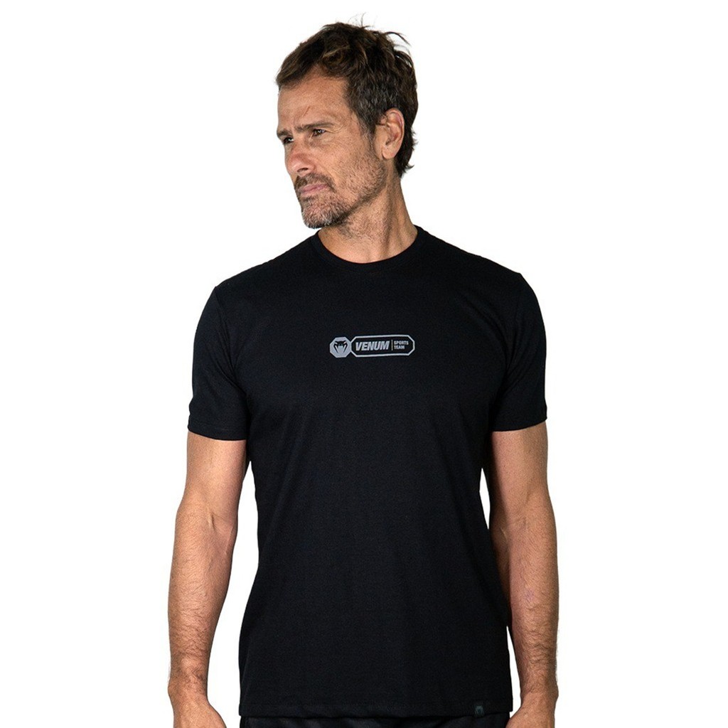 Camiseta Venum Sports Team Preto Black em Oferta na Shopee