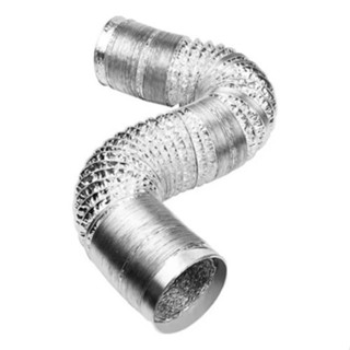 Duto Flexível Aluminizado 4 Pol Rolo 10m Exaustor Tubo 100mm em Oferta na Shopee