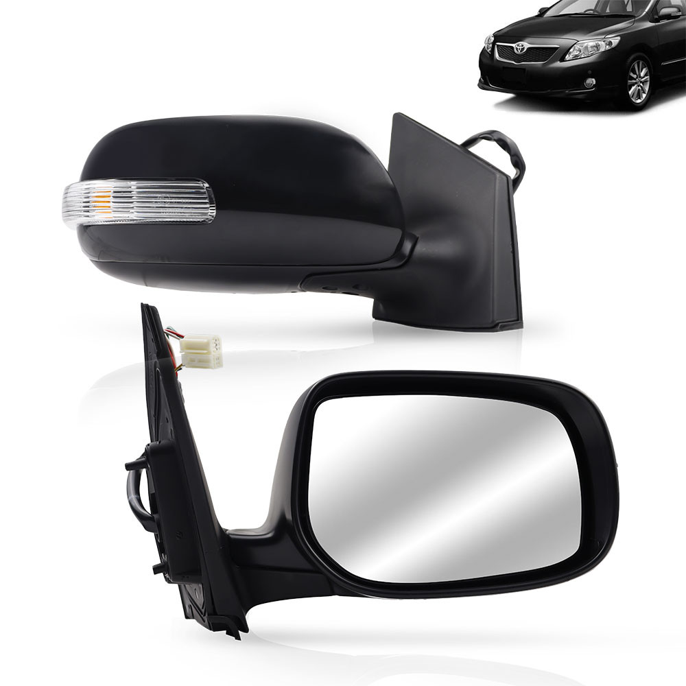 Par Retrovisor Corolla 2008 2009 2010 2011 2012 2013 Elétrico Com Pisca em Oferta na Shopee