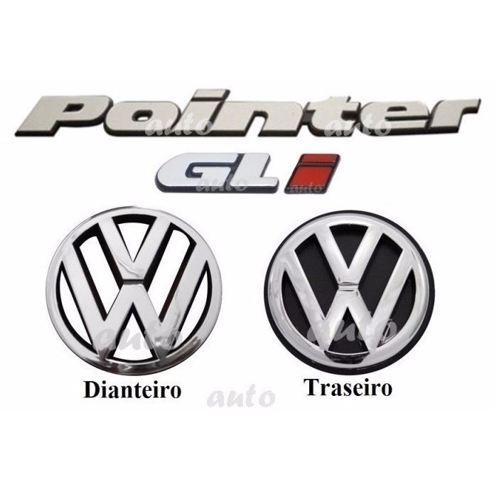Kit Emblemas Pointer Gli - Modelo Original
