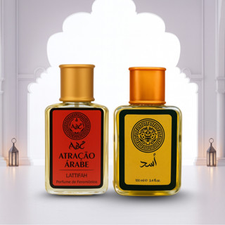 Kit com 2 Perfumes Arabe Masculino - 100 ml cada em Oferta na Shopee