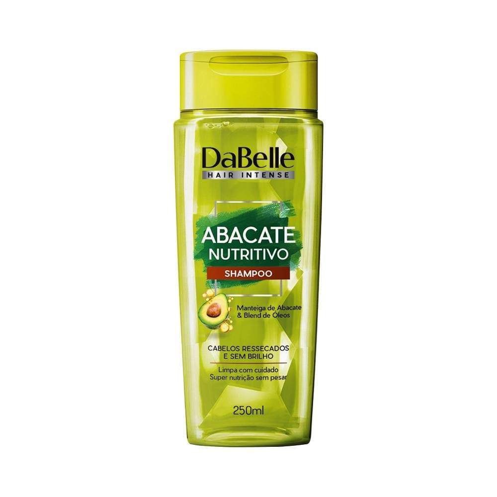 Shampoo Dabelle Abacate Nutritivo 250ml em Oferta na Shopee