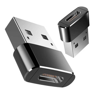 Adaptador Plug Usb Tipo C Para Usb 2.0 Macho Dados Otg Transferência de 480mbps Carregame…