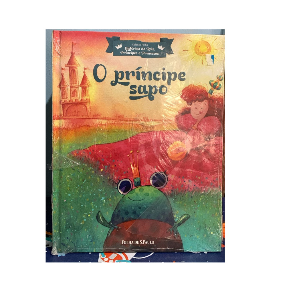 Livro Livro O Principe Sapo Coleção Folha Histórias De Reis, Príncipes E Princesas Vol .8 - Jacob E Wilhelm Grimm [2017]