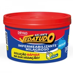 Impermeabilizante líquido resina acrílica 300g incolor - Milagroso Vedatudo