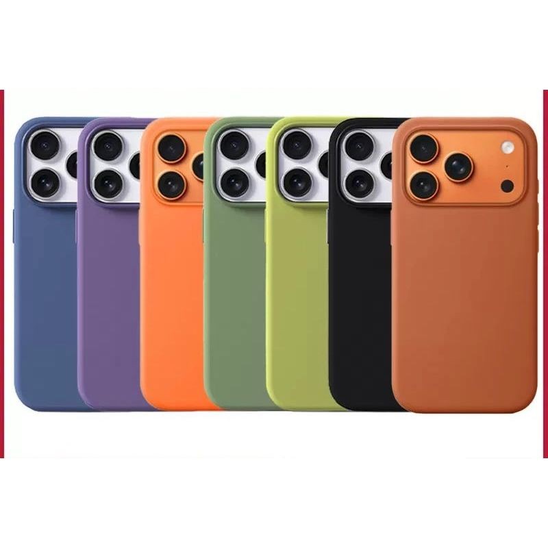 Adequado para celular Apple NOVO 17 17AIR 17PRO 17PROMAX capa protetora de silicone líquido embalagem macia novo estilo