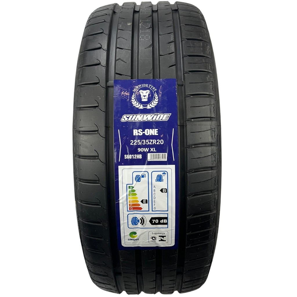 Pneu Sunwide 225/35R20 90W XL RS-ONE Aro 20 Esportivo Alta Performance BMW Audi Mercedes