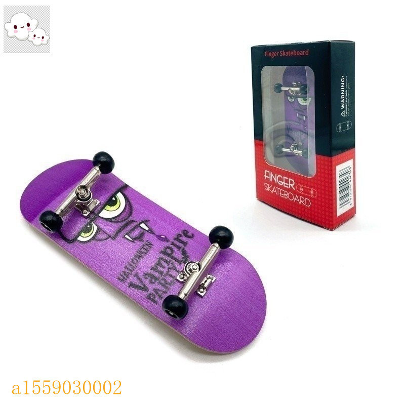 Adicionar À Lista De Desejos 34MM Mini Skate De Dedo Profissional Rolamento De Rodas Double Rocker Presente Criativo De