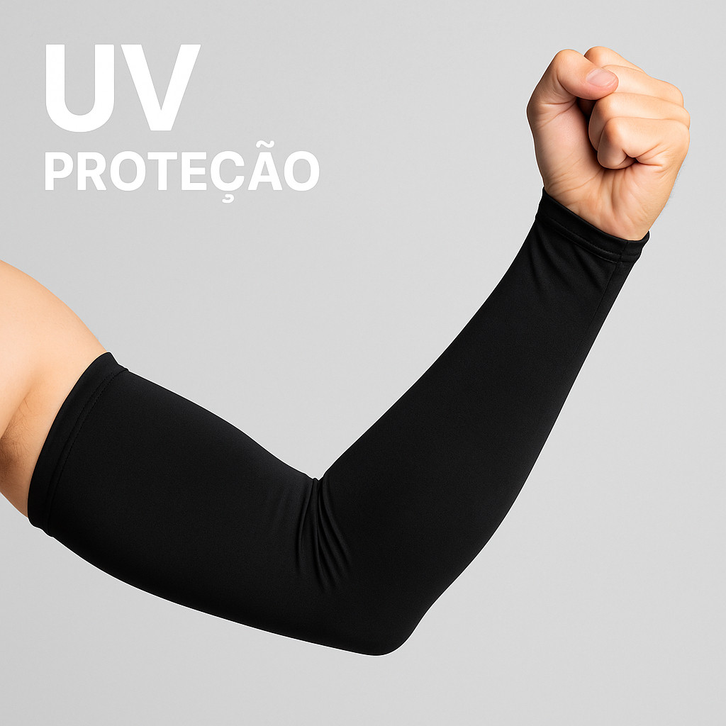Kit Par Manguito Proteção UV50+ Solar Braço Corrida Ciclismo Flexível Esporte em Oferta na Shopee