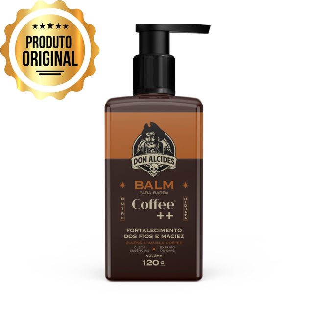 BALM PARA BARBA DON ALCIDES COFFEE ++