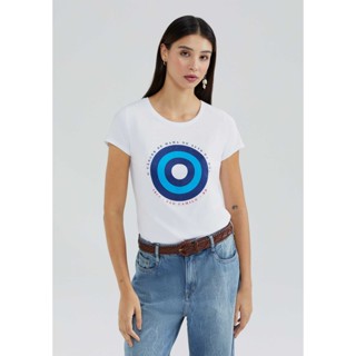 Blusa Feminina Manga Curta Câncer De Mama em Oferta na Shopee