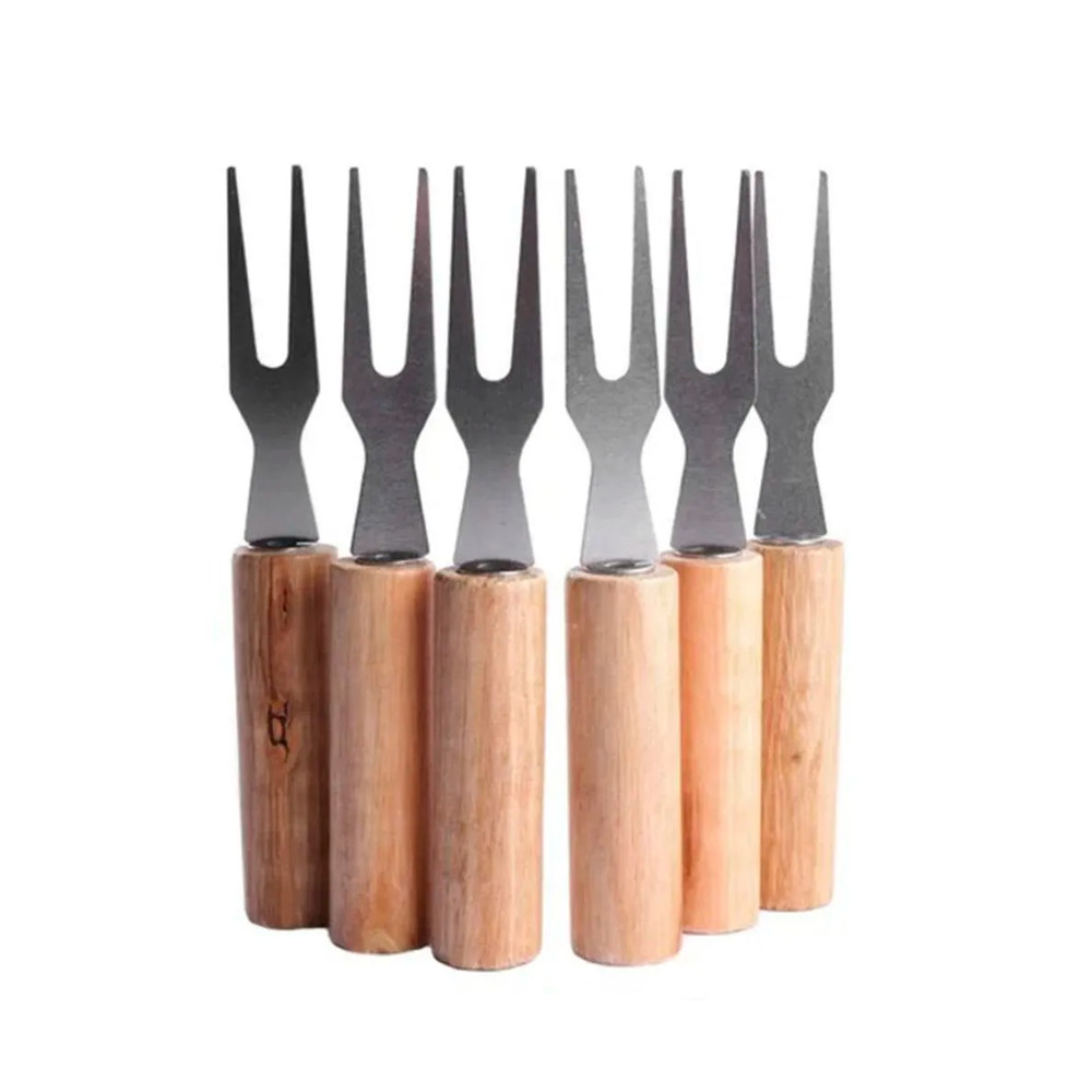 Garfo Petisco de Madeira - Comprar com Melhor Preço em Lanches