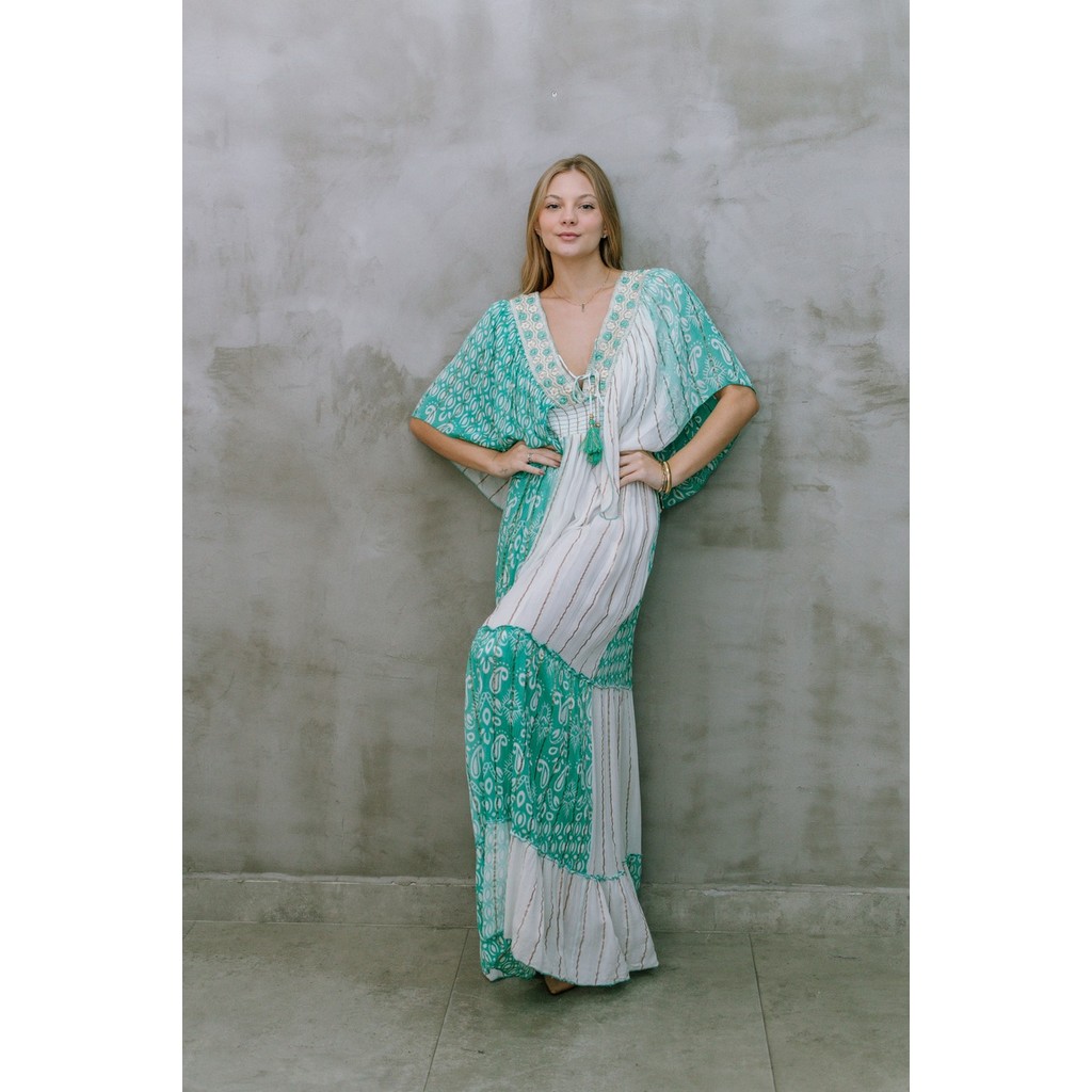 Vestido Feminino Boho Estampado Verão na Black Friday 2025 | BuscaProdutos