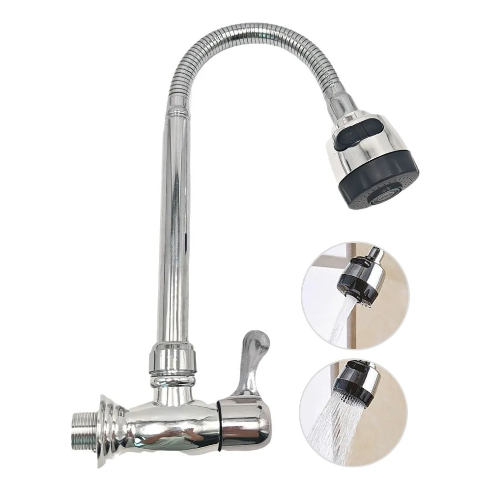 Torneira Cozinha Monocomando Bica Flexível