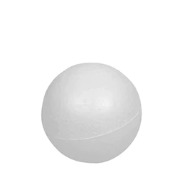 Bola De Isopor 100mm Styroform - 1 Pacote Com 10 Unidades