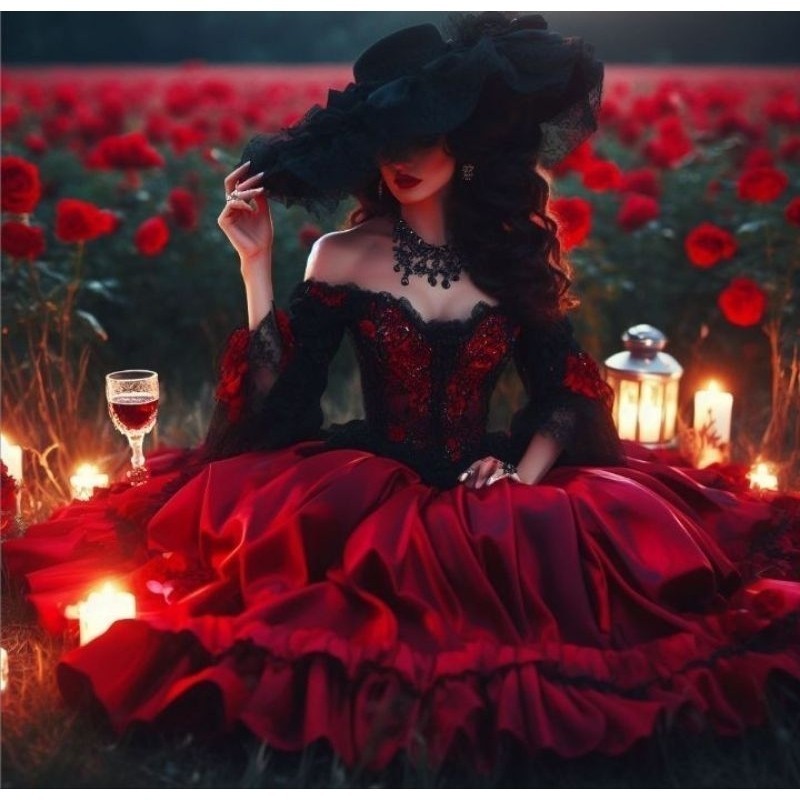 Pomba gira Rosa Caveira Umbanda Cigana da Estrada, Rosa Vermelha, Cigana, Santa Sara Kali, Maria Quitéria, Maria Mulambo