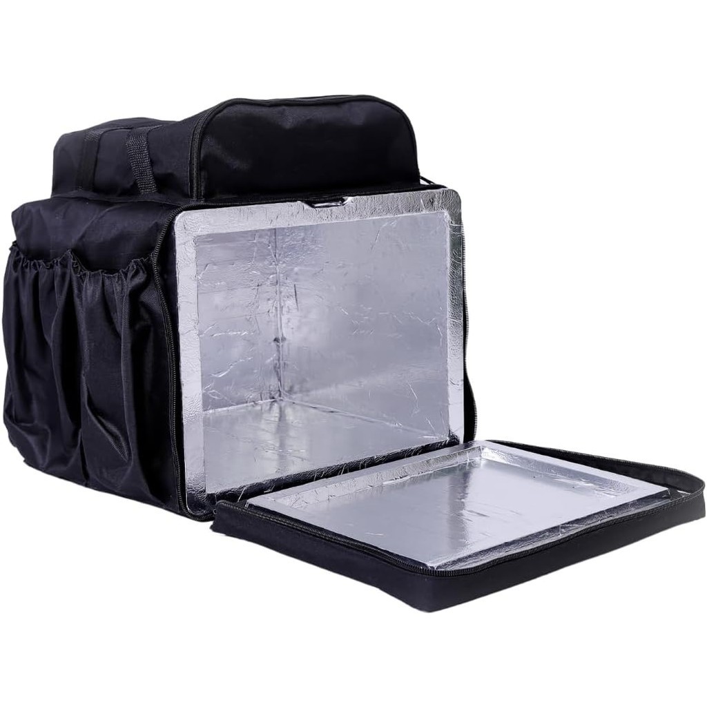 Bag Bolsão Mochila Motoboy Laminada Para Entregas Ifood App Delivery Com Isopor 45 litros em Oferta na Shopee