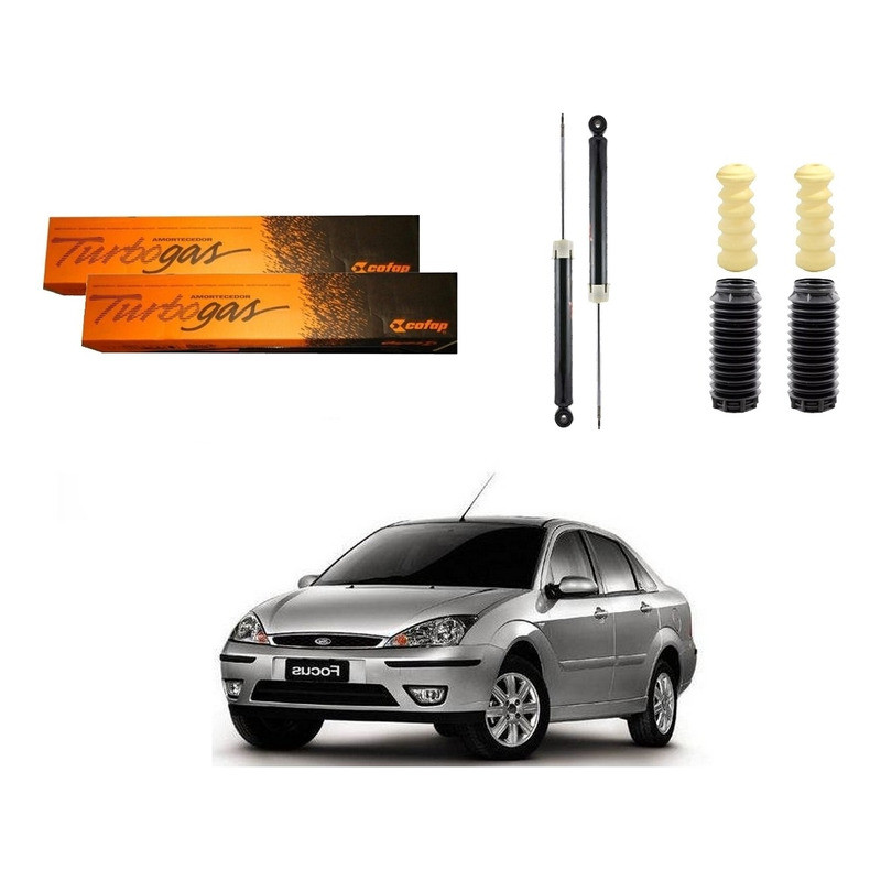 Kit Amortecedor Traseiro, Focus Sedan 1.6 2003 A 2008