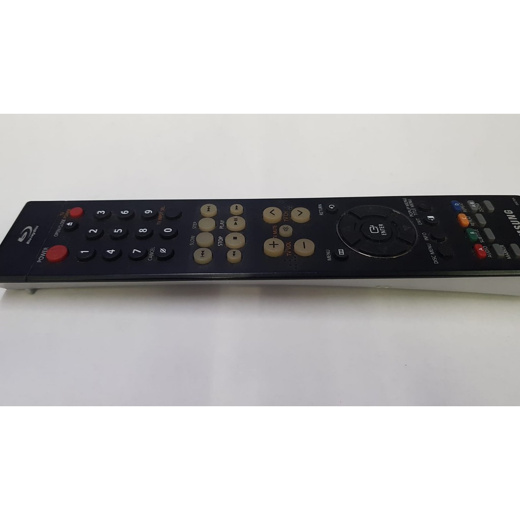 Controle Remoto  Blu-Ray Disc 00070a Original  (TAMPA TRASEIRA ESTAR SEM A TRAVA) - PL3056