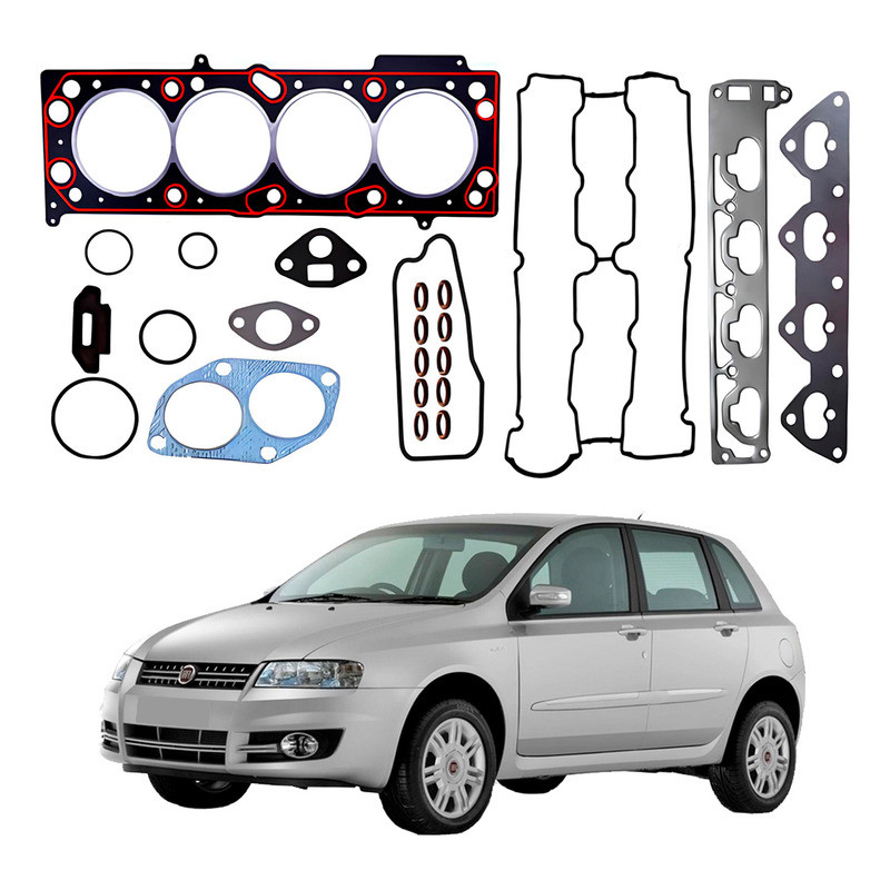 Jogo Junta Cabeçote Bastos Stilo 1.8 16v 2003 A 2011 em Oferta na Shopee