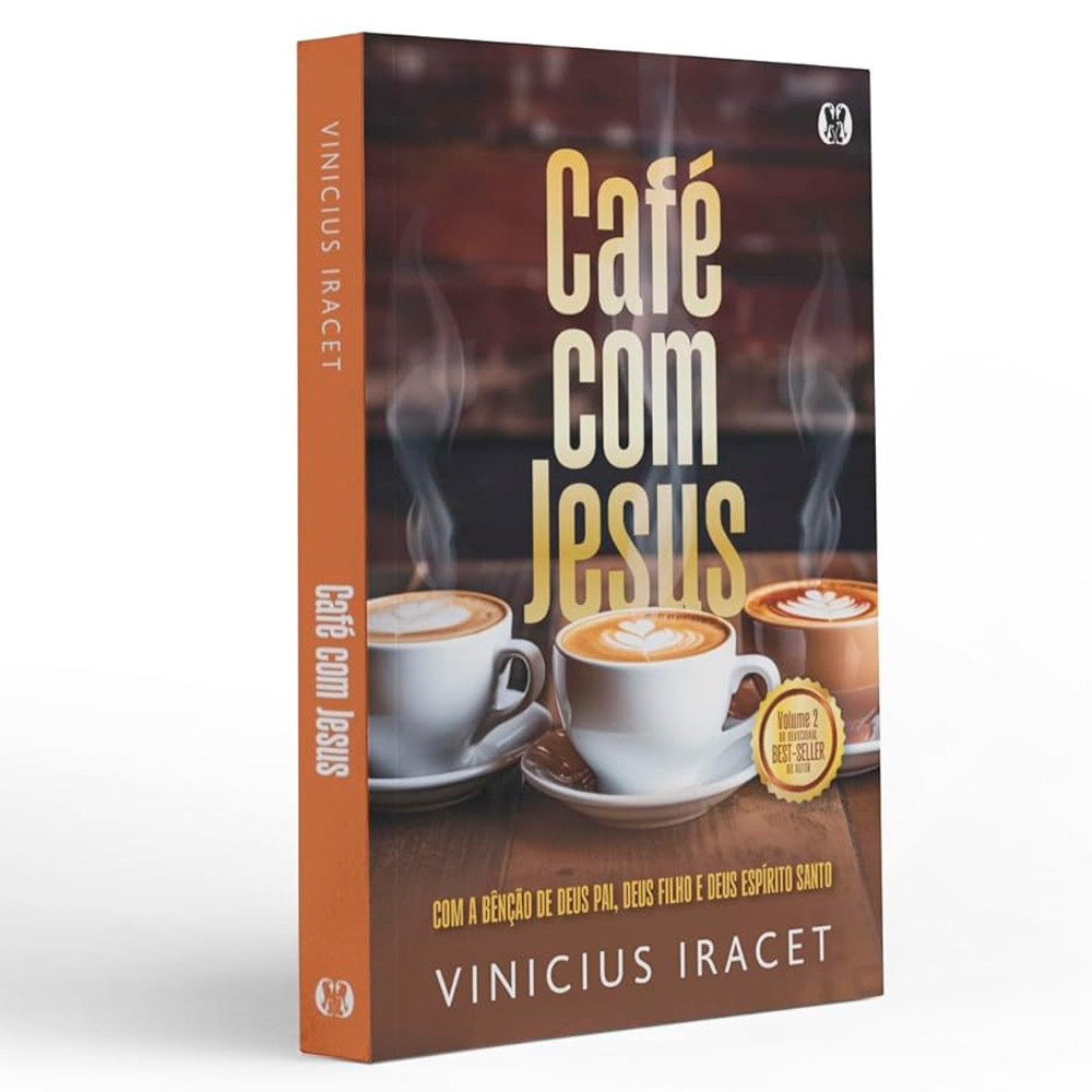 Devocional Café Com Jesus | Vinicius Iracet em Oferta na Shopee