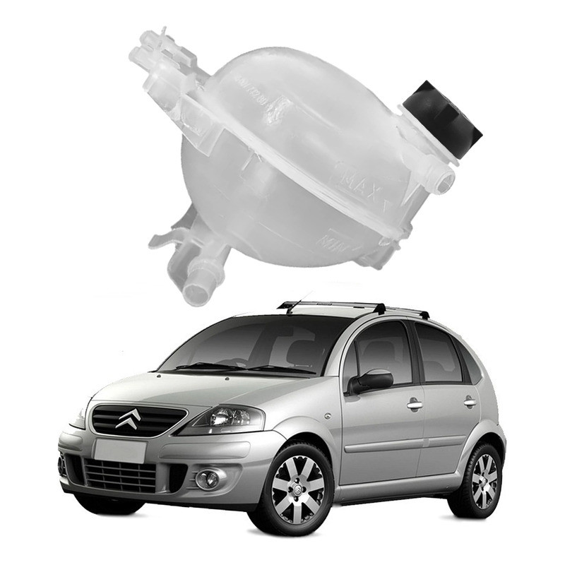Reservatorio Agua Radiador C/tampa C3 1.4 2005 A 2012 em Oferta na Shopee