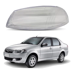Lente Do Farol Direito Fiat Siena Rstiii 1.4 1.6 2010 A 2012