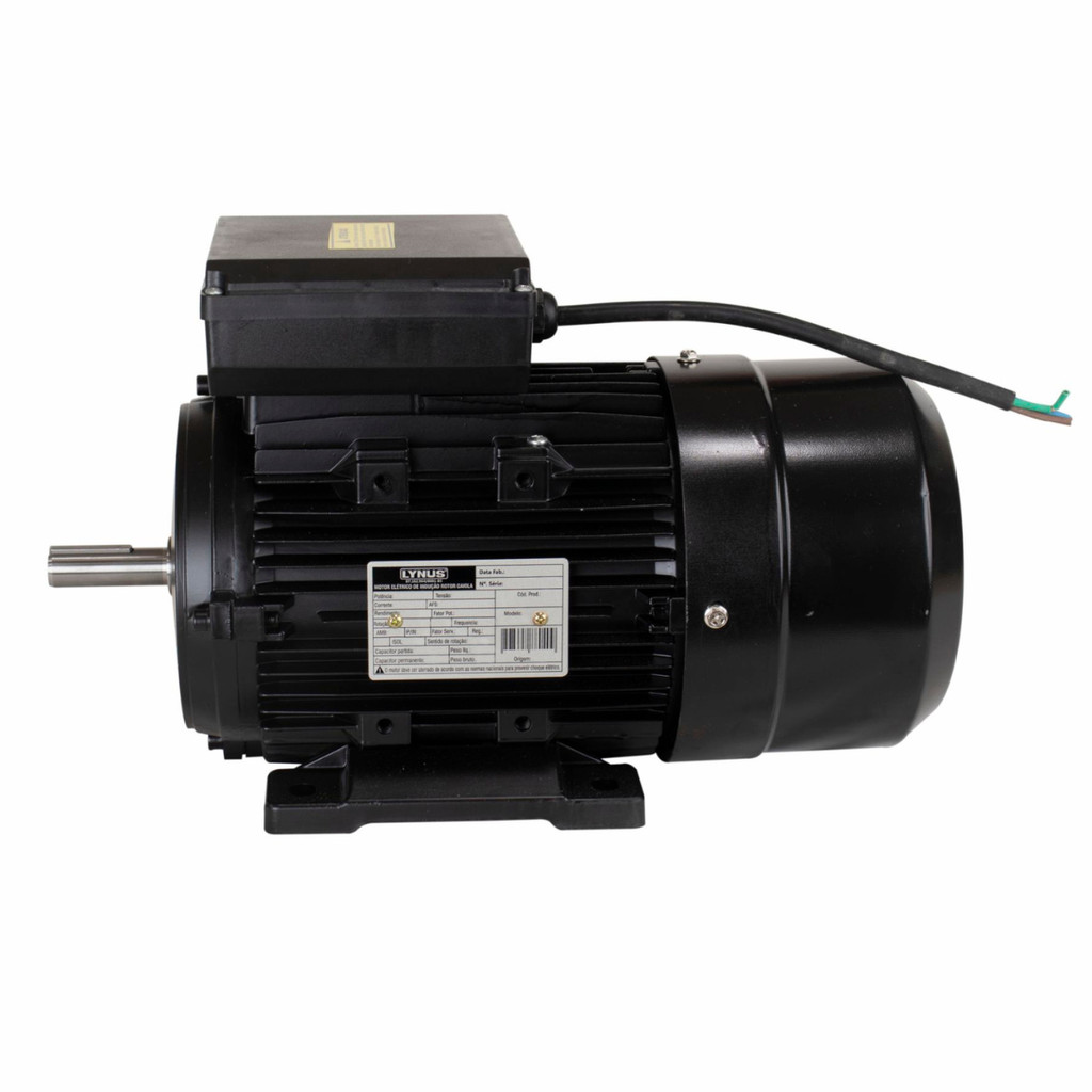 Motor Elétrico Monofásico 2,0cv 4 Polos Yl90l-4 Lynus Profissional