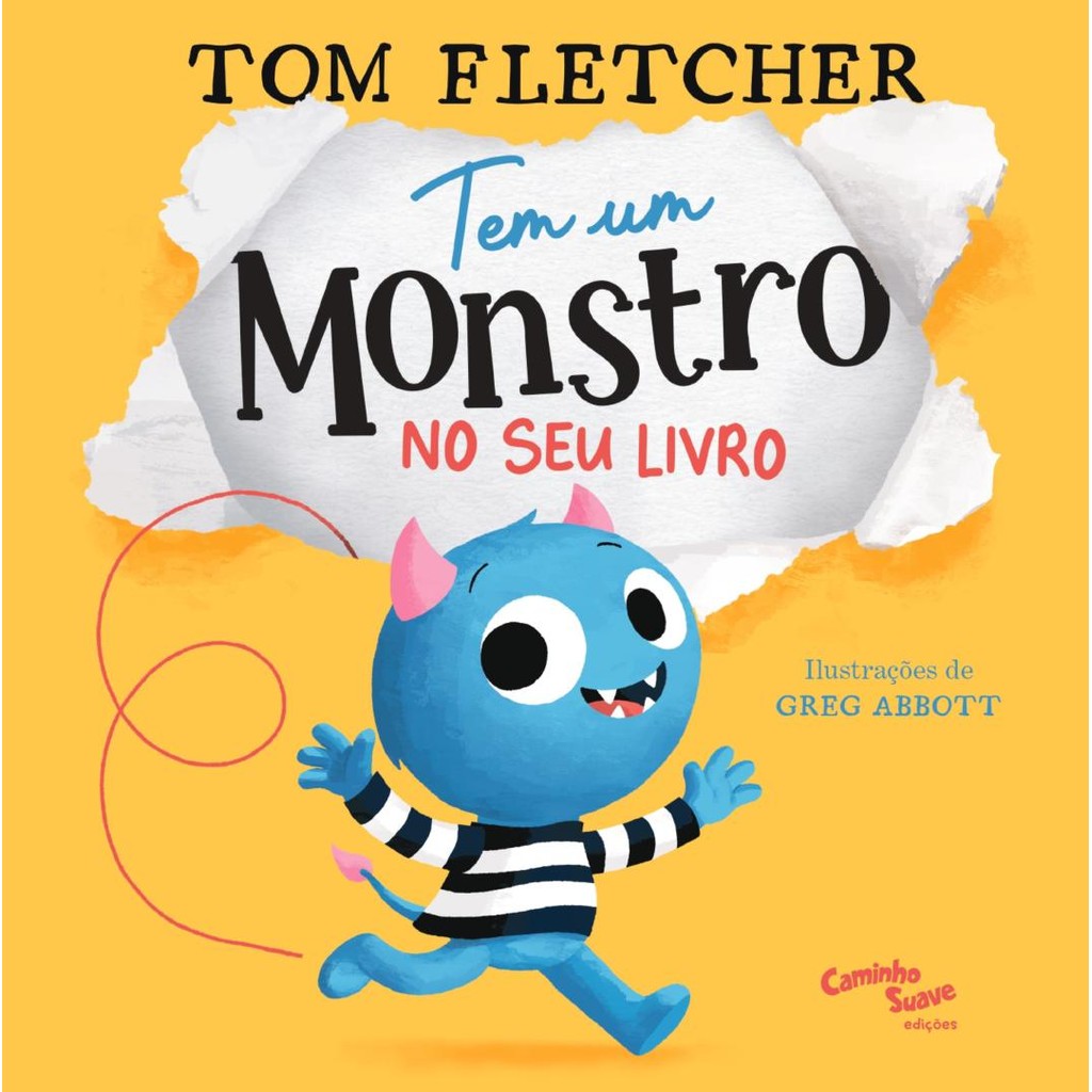 Tem um monstro no seu livro - O livro de dormir para crianças Livros GRU