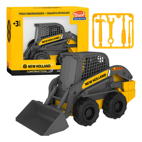 Brinquedo NEW Holland Construction Mini Carregadeira L330