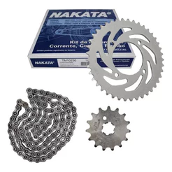 Kit Relação Transmissão Yamaha Crypton 115 2015 Nakata