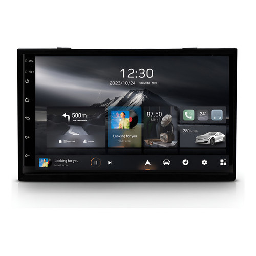 Multimídia 7` Android Citroen C3 2000 A 2011 Adak 2ram+64gb Carplay Android Gps Bluetooth Qled em Oferta na Shopee