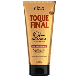 Eico Óleo Em Creme Finalizador Toque Final Ácido Hialurônico 190ml em Oferta na Shopee