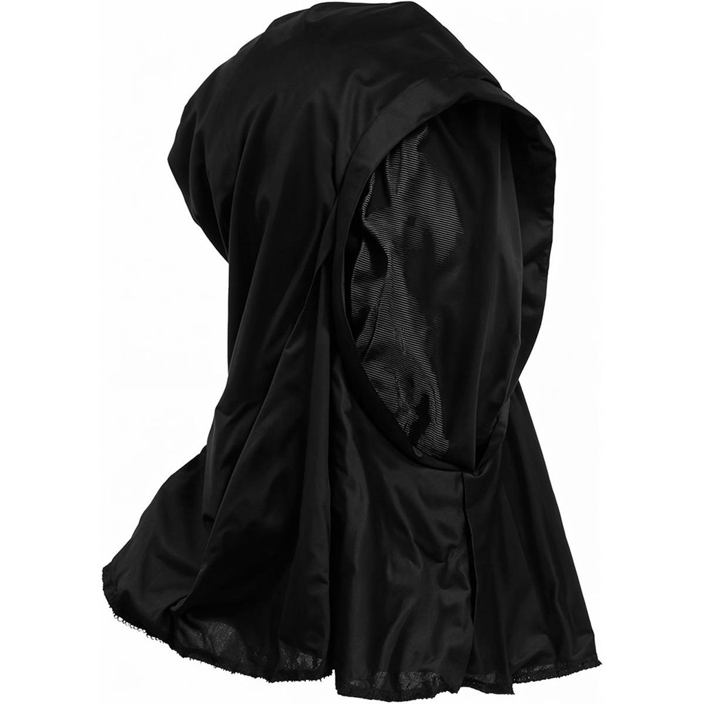 Máscara Halloween pra Fantasia Medieval Capuz Preto Cavaleiro Sem Rosto Sem Face — imagem 2 de 2