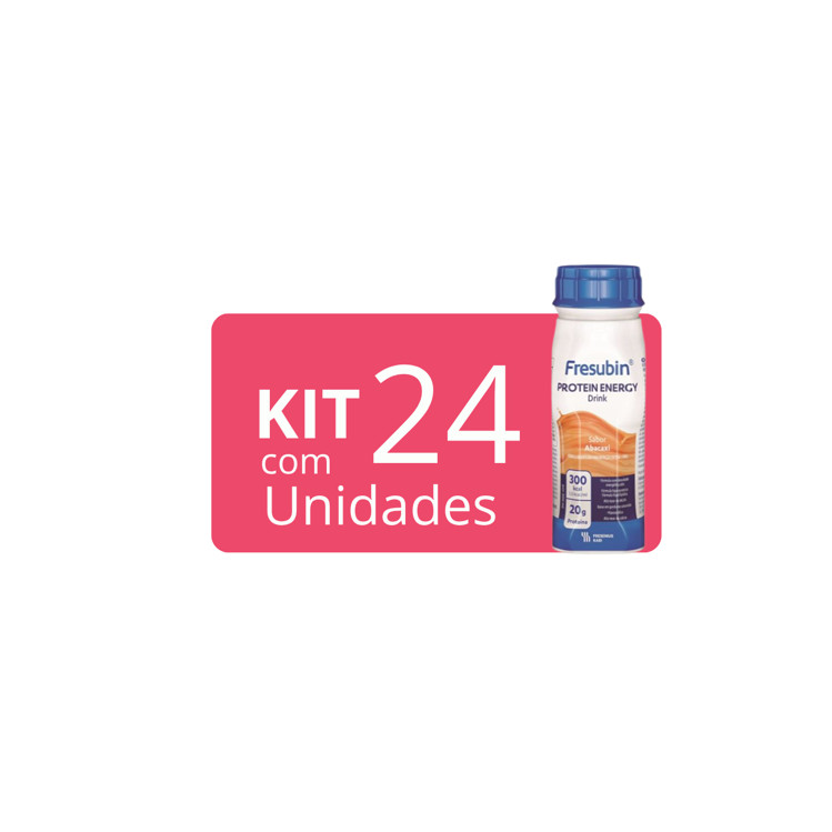 Kit Com 24 Unidades De Fresubin Protein Energy Abacaxi 200ml