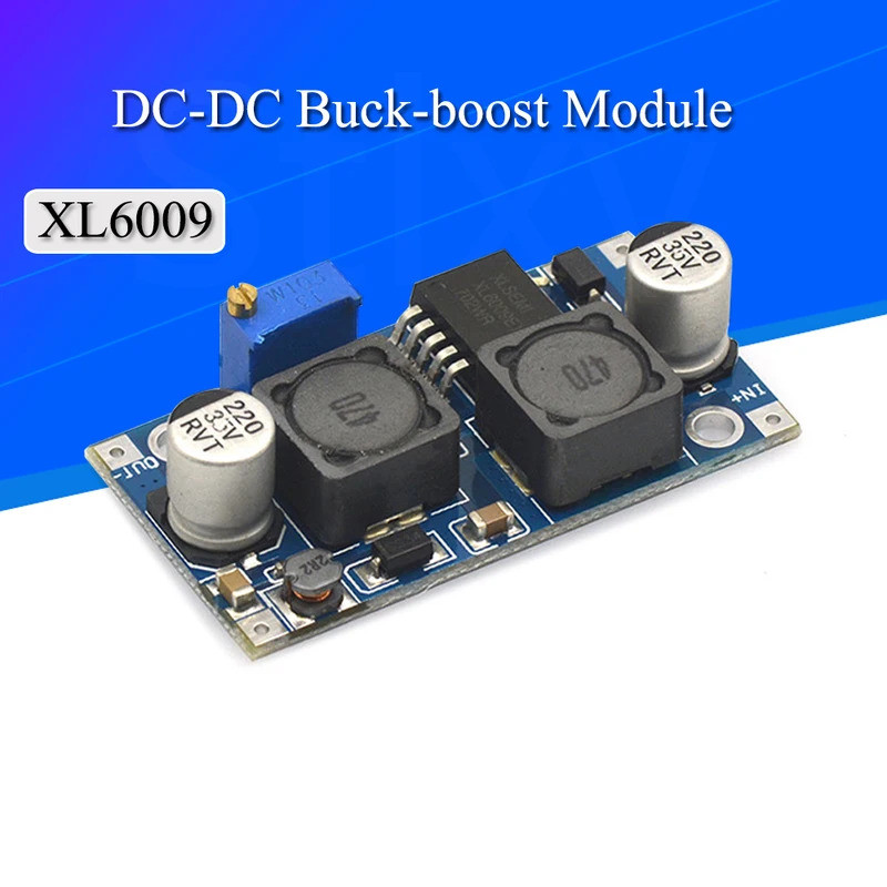 DC-XL6009 Auto Boost Buck Ajustável Step Up Down Módulo Conversor Solar 1.25-36V Placa De Tensão MOSFET Switch DSN6000AU