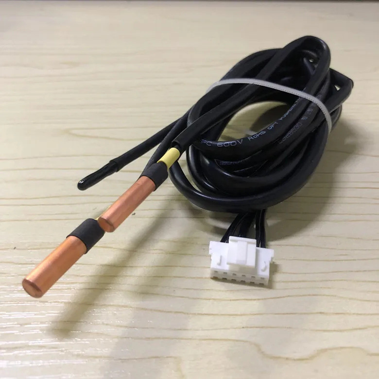 Novo Para chigo Ar Condicionado Tubo sensor De Temperatura Do Cabeça Térmica 5K 50k Três Em Um H