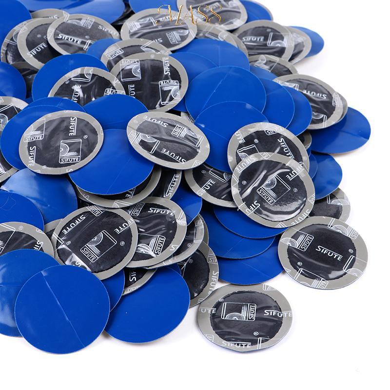 Massa 200 Peças 32mm/1.3 Polegadas Remendos De Pneu Com Fio De Borracha Para Carro Automotivo Remendo De Reparo De Punçã