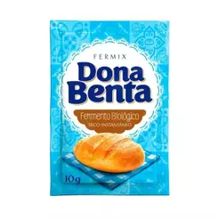 Fermento Biológico Seco Instantâneo 10g - 66 unidades - Dona Benta