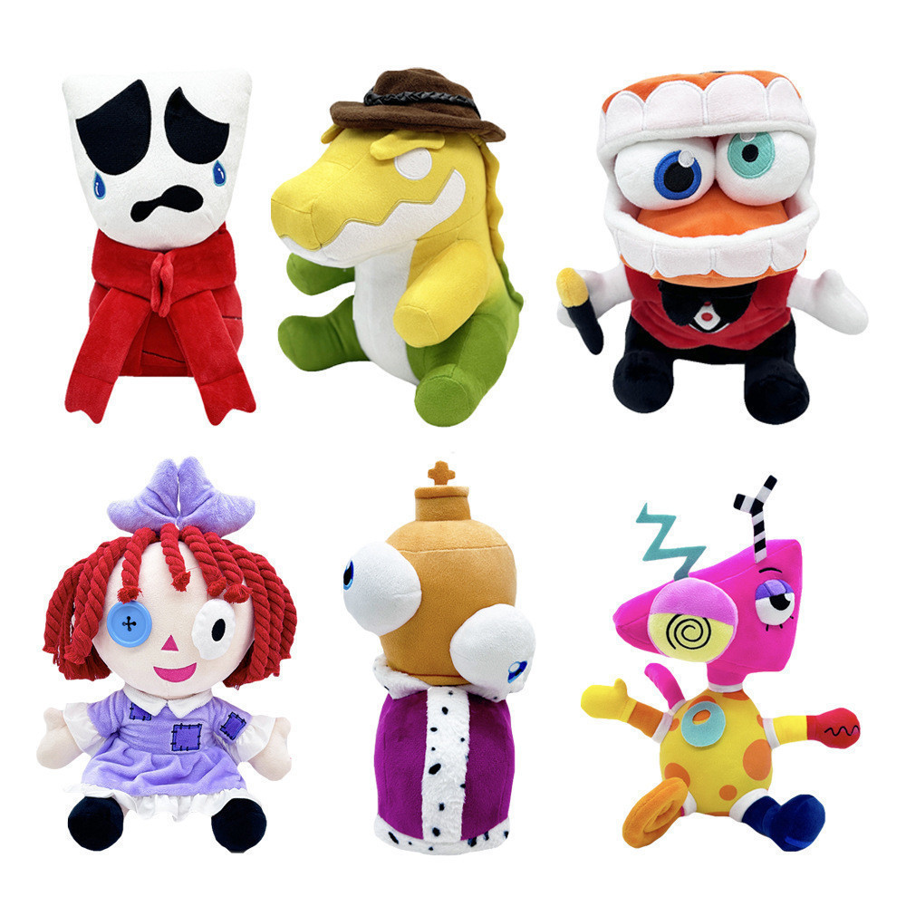 The Amazing Digital Circus Gummigoo Brinquedo de pelúcia Digital Circus 2 Gangle Zooble Caine Jax Ponmi Pomny Palhaço Ha