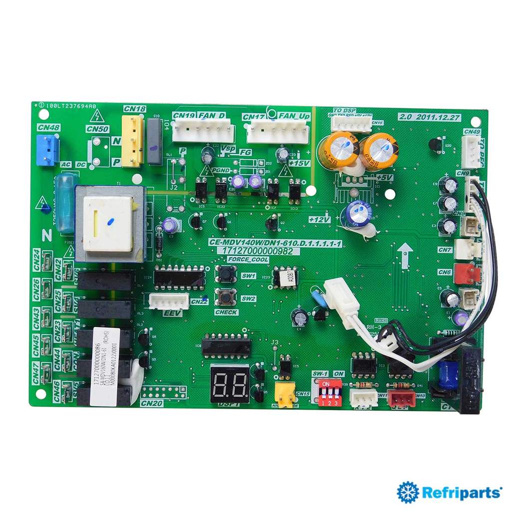 Placa Eletrônica Condensadora Midea - 17127000000086 VRF