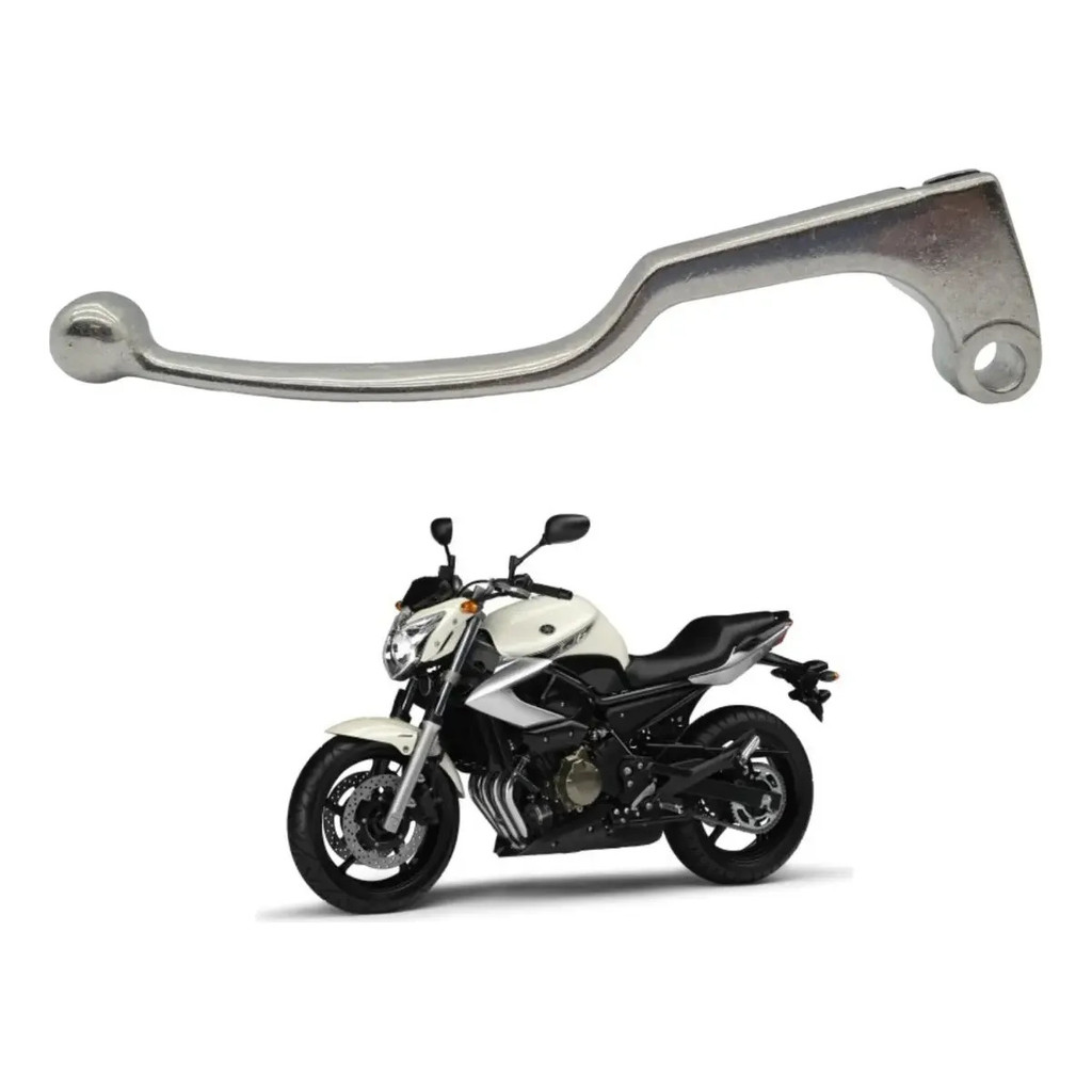 Manete De Embreagem Esquerdo Polido Yamaha Xj6 Cometa