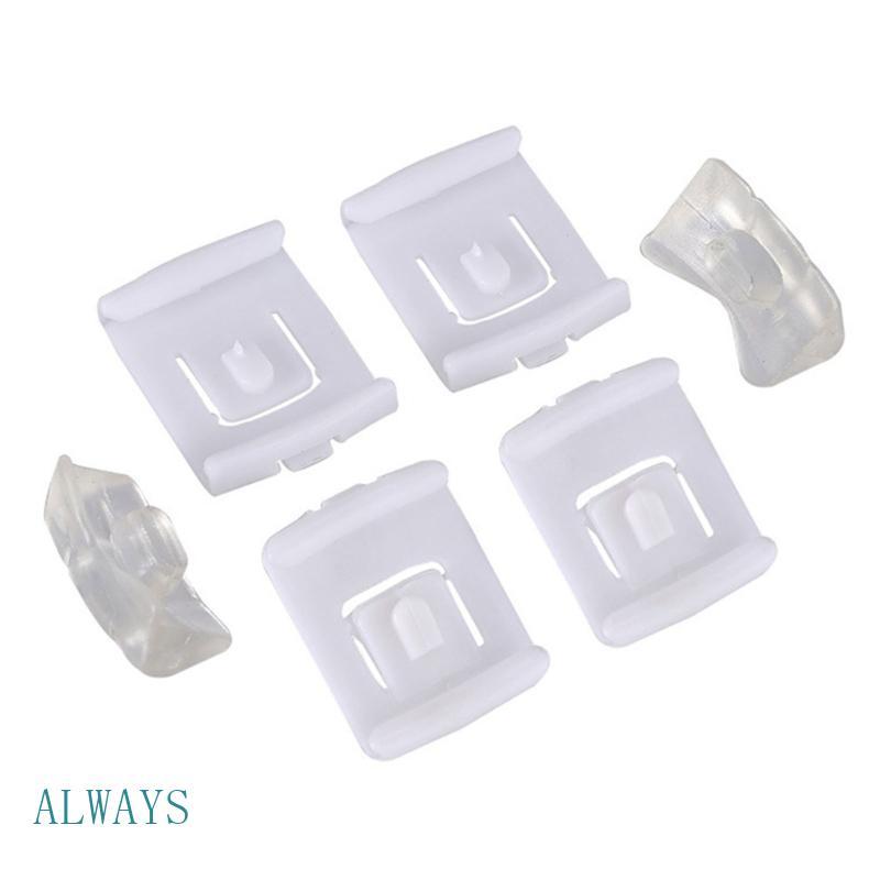 ALW Pacote De 6 Controles Deslizantes Universais Para Trilho De Assento 435881203A Golf Automotivo MK1 MK2 MK3