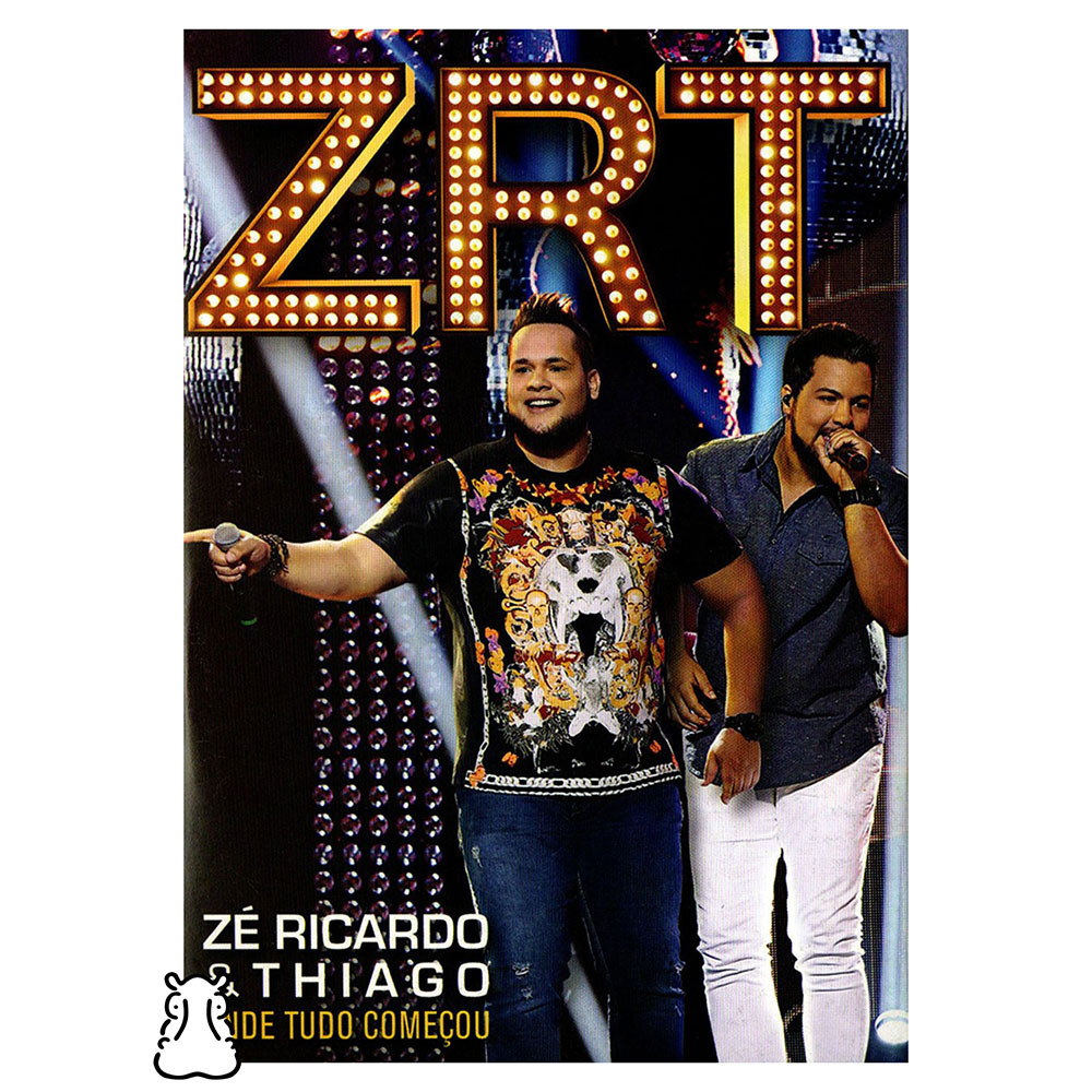 DVD Zé Ricardo & Thiago Onde Tudo Começou Ao Vivo Promo - Hm