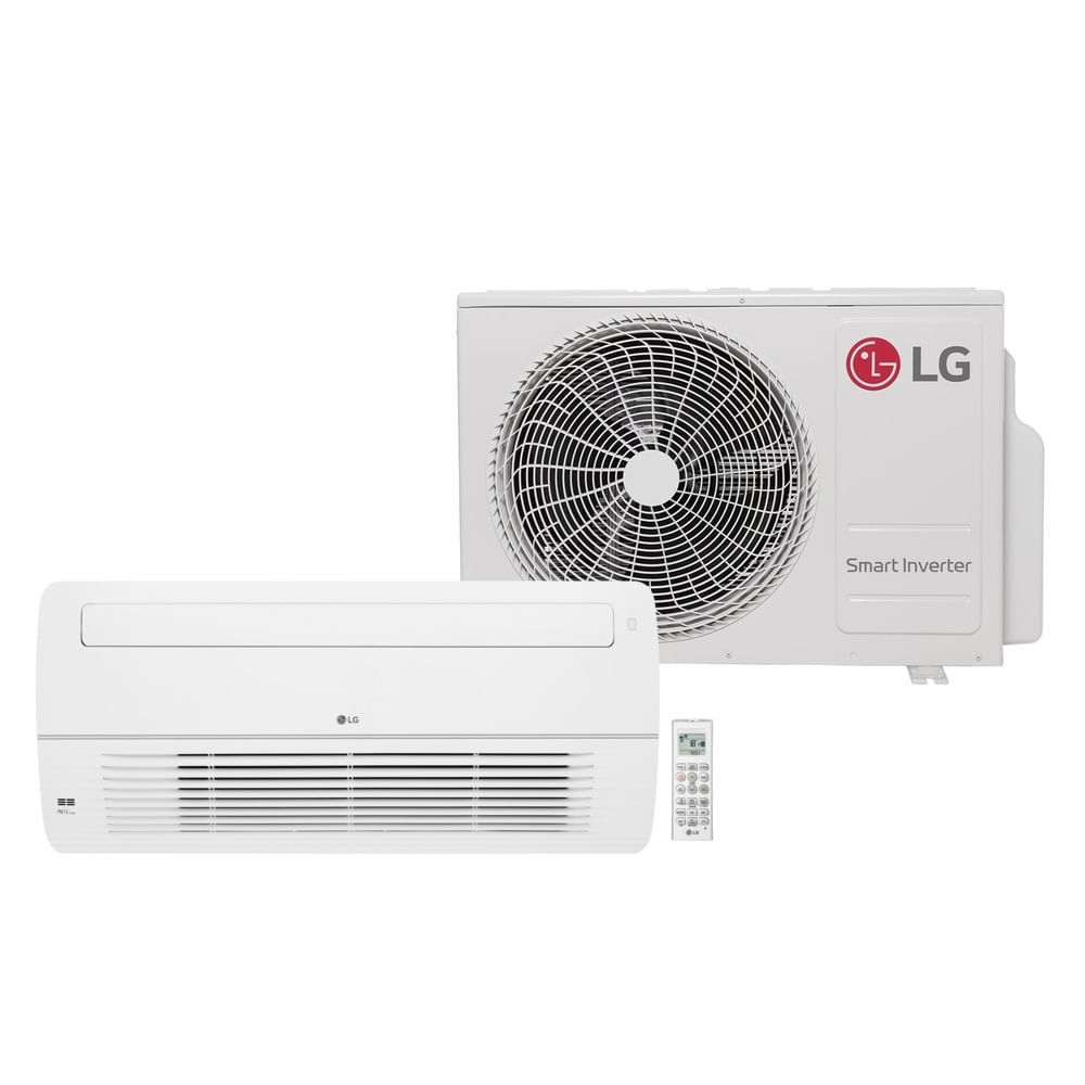 Ar Condicionado Split Cassete 1 Via Inverter LG 24000 BTU/h Quente e Frio Monofásico ZT-W24GTTAA - 220 Volts
