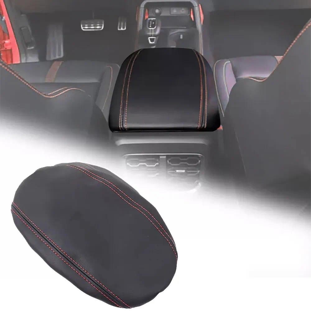 Capa De Couro Para Apoio De Braço , Descanso Ford Ranger 2024 2023 , Console Central , Caixa De Acessórios De Proteção